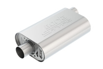 Crate Ljuddämpare Chevrolet Small Block 350 / 383 / 406 CID V8 High Output 2.5'' Offset Inlopp / 2.5'' Center Utlopp S-Type Borla